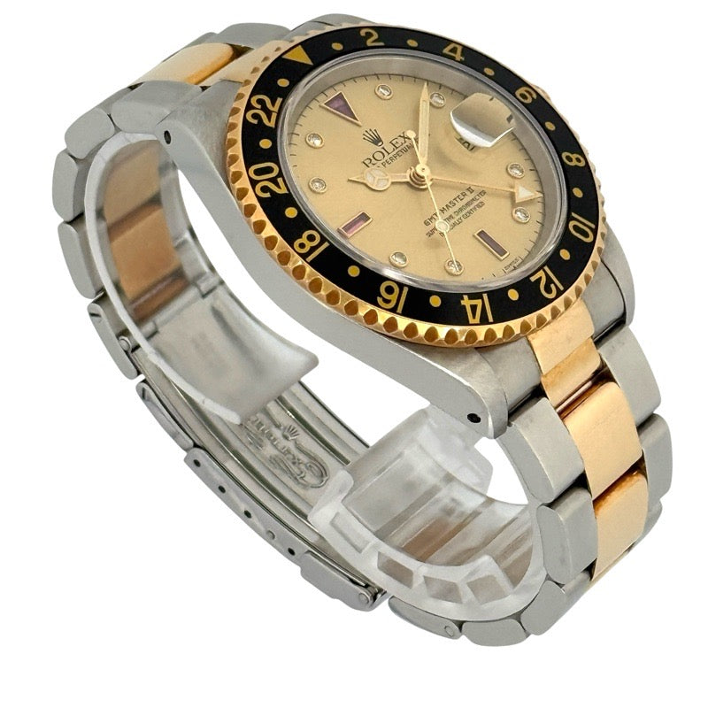 Rolex 16713RG GMT-Master II A-number Champagne Gold Stainless Steel