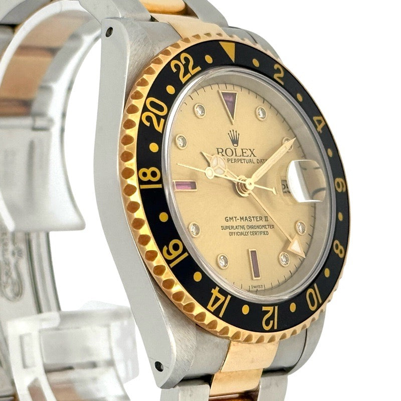 Rolex 16713RG GMT-Master II A-number Champagne Gold Stainless Steel