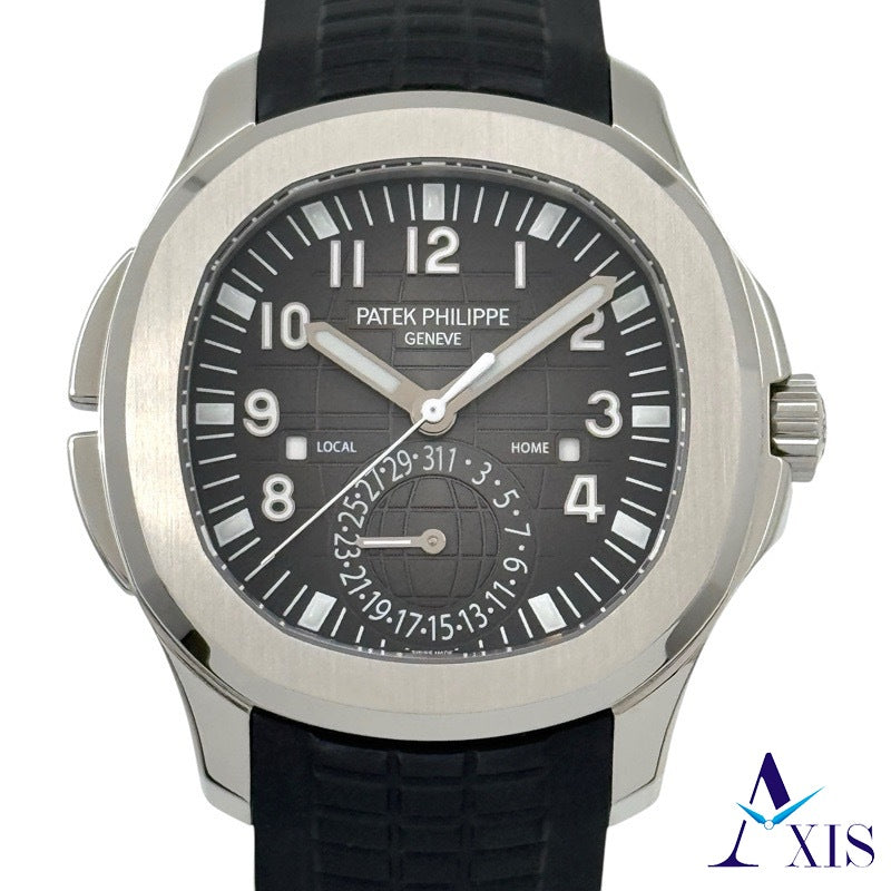 Patek Philippe 5164A-001 Aquanaut Travel Time Warranty 2022 Cal:26-330 S C FUS