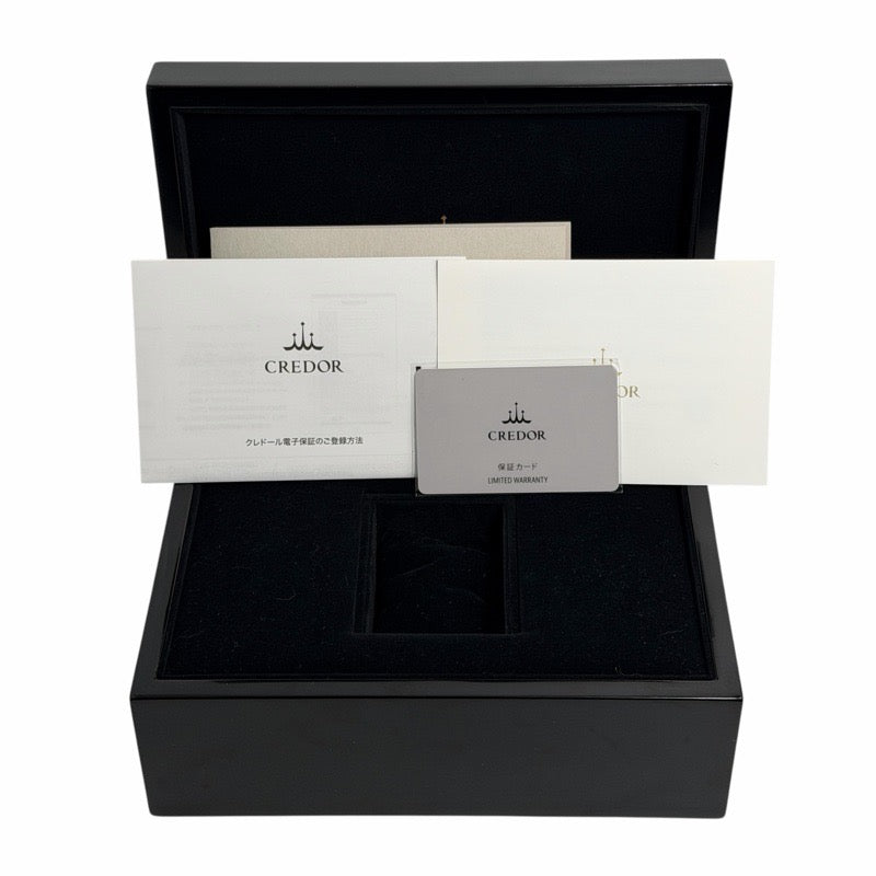 セイコー クレドール GBLT997 叡智2 (Eichi2) マスターピース セイコー140周年記念モデル ブルー プラチナ