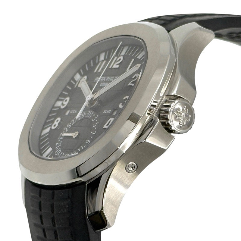 Patek Philippe 5164A-001 Aquanaut Travel Time Warranty 2022 Cal:26-330 S C FUS