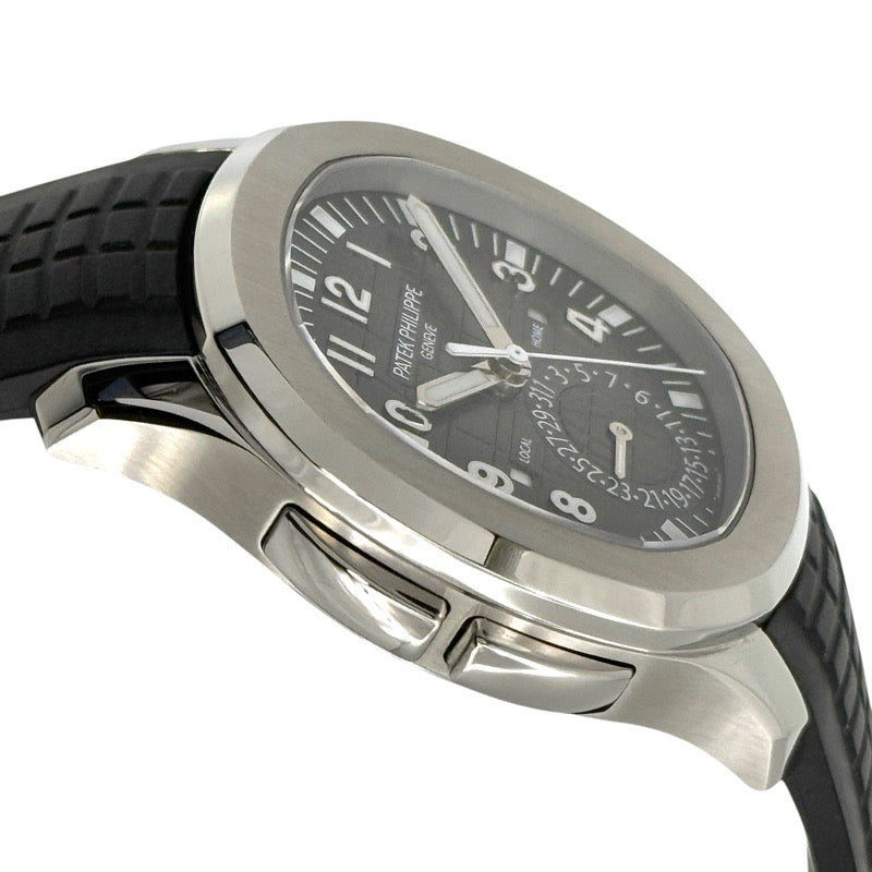 Patek Philippe 5164A-001 Aquanaut Travel Time Warranty 2022 Cal:26-330 S C FUS