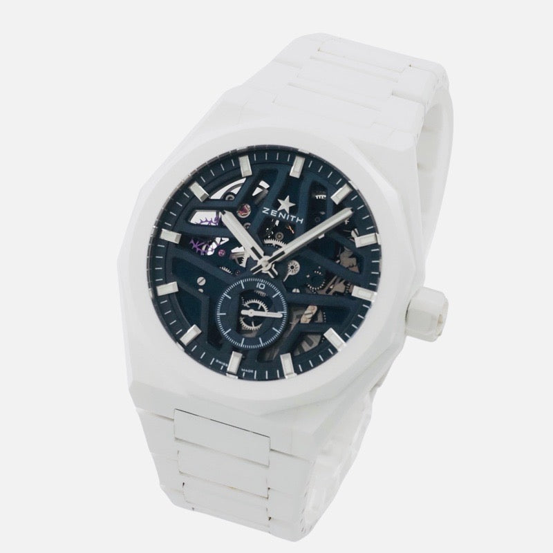 Zenith 49.9301.3620/79.I001 Defy Skyline Skeleton 白色陶瓷