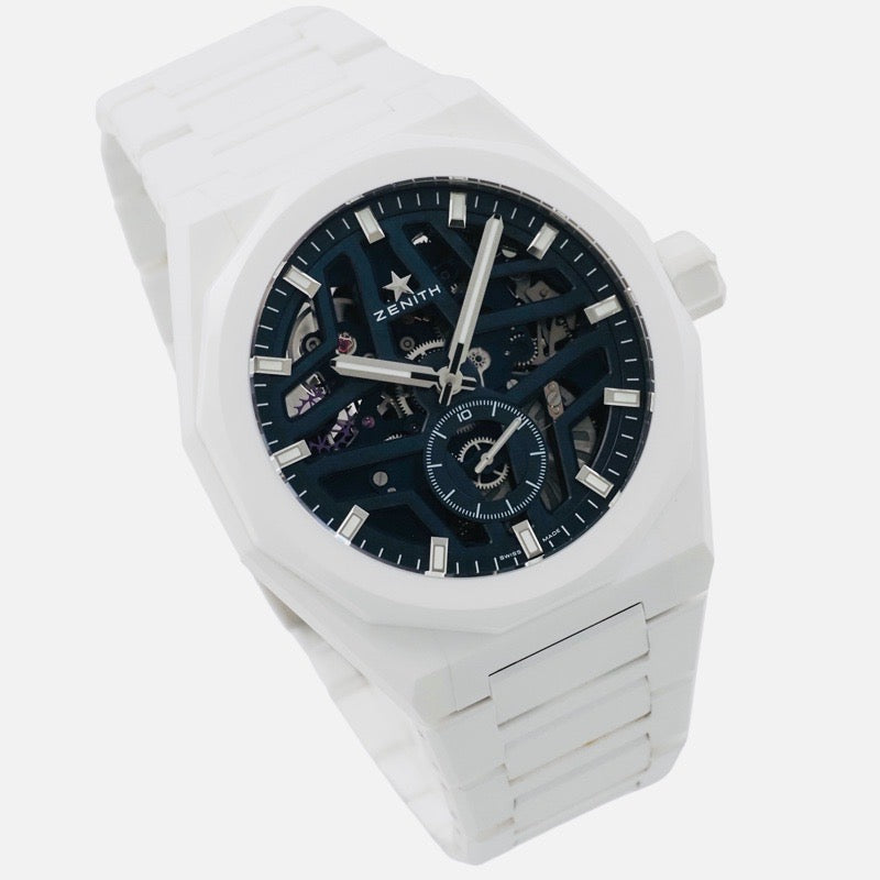 Zenith 49.9301.3620/79.I001 Defy Skyline Skeleton 白色陶瓷