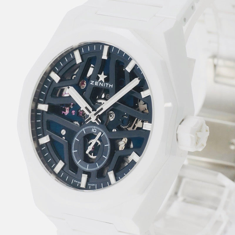 Zenith 49.9301.3620/79.I001 Defy Skyline Skeleton 白色陶瓷