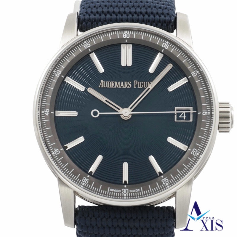 オーデマ・ピゲ 15210ST.OO.A348KB.01 CODE11.59 保証書2025年 ブルー ステンレス