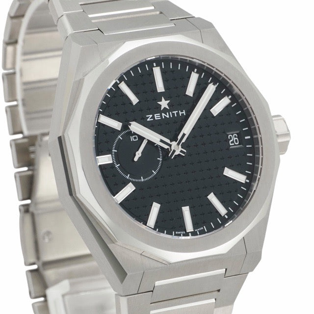 Zenith 03.9300.3620/21.I001 Defy Skyline 黑色不锈钢腕表