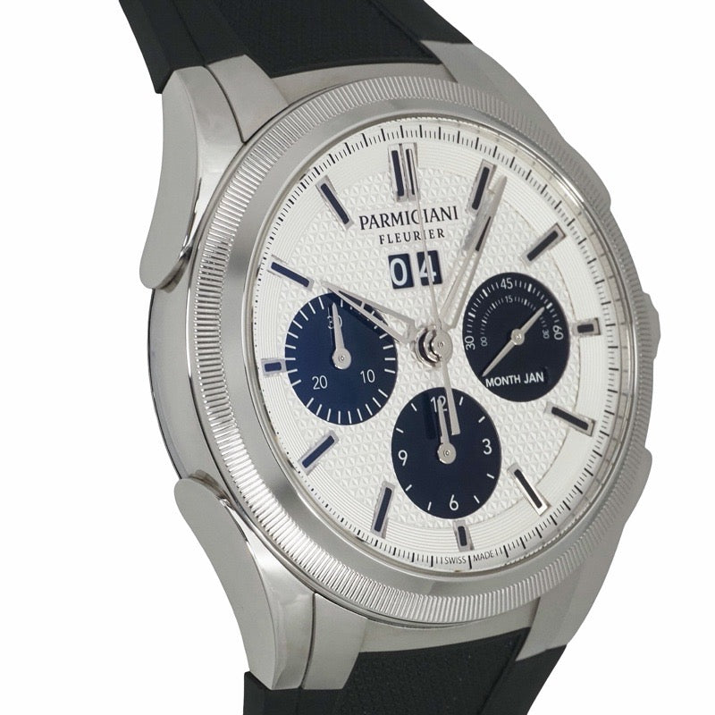 Parmigiani Fleurier PFC906-0000140-X01482 Tonda GT Chronograph Silver Stainless Steel