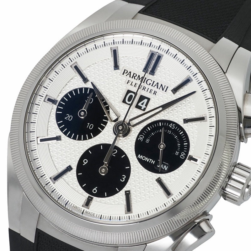 Parmigiani Fleurier PFC906-0000140-X01482 Tonda GT Chronograph Silver Stainless Steel