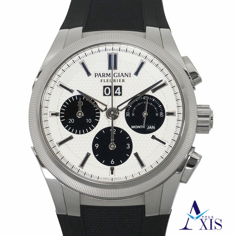 Parmigiani Fleurier PFC906-0000140-X01482 Tonda GT Chronograph Silver Stainless Steel