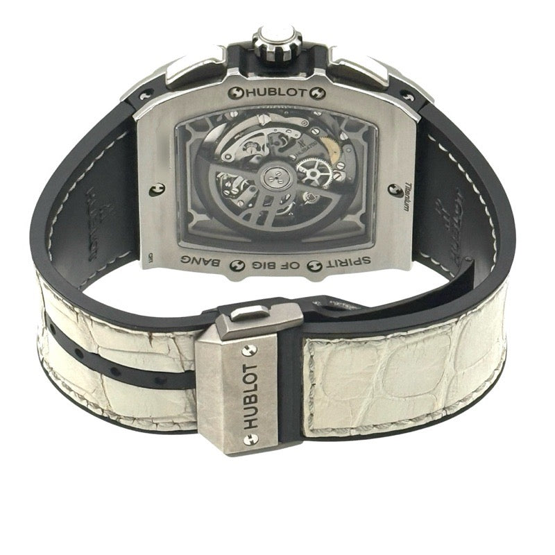 ウブロ 601.NE.0172.LR.JPN17 日本限定 スピリット オブ ビッグ・バン チタニウム ホワイト スケルトン チタン