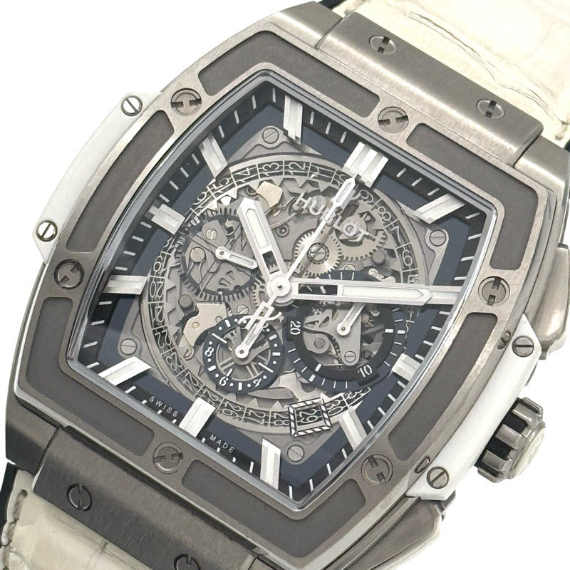 ウブロ 601.NE.0172.LR.JPN17 日本限定 スピリット オブ ビッグ・バン チタニウム ホワイト スケルトン チタン