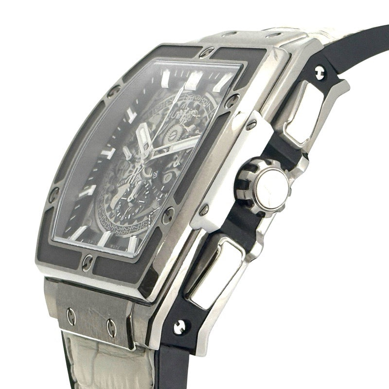 ウブロ 601.NE.0172.LR.JPN17 日本限定 スピリット オブ ビッグ・バン チタニウム ホワイト スケルトン チタン