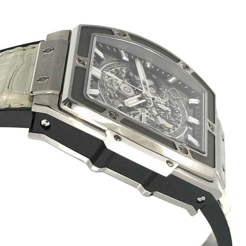 ウブロ 601.NE.0172.LR.JPN17 日本限定 スピリット オブ ビッグ・バン チタニウム ホワイト スケルトン チタン