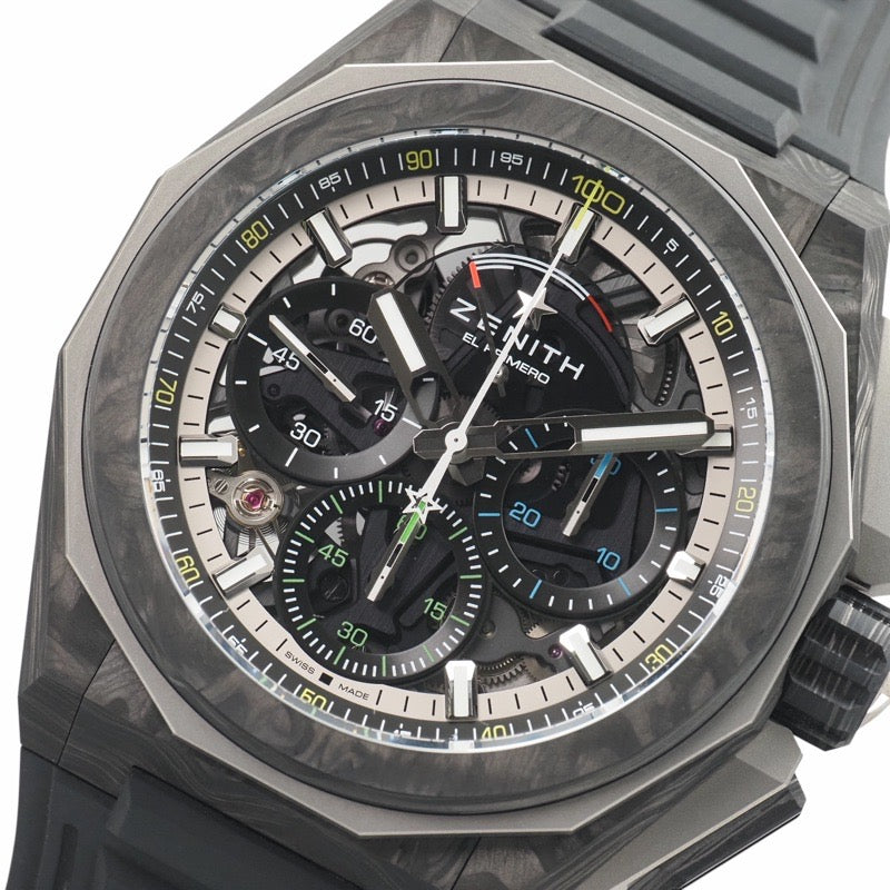 ゼニス 10.9100.9004/22.I200 デファイ エクストリーム スケルトン カーボン