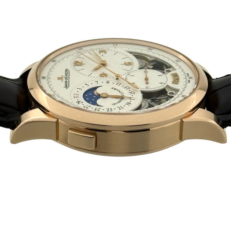 Jaeger-LeCoultre Q6042422 Duomètre Quantième Lunaire Silver and Pink Gold