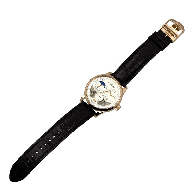 Jaeger-LeCoultre Q6042422 Duomètre Quantième Lunaire Silver and Pink Gold