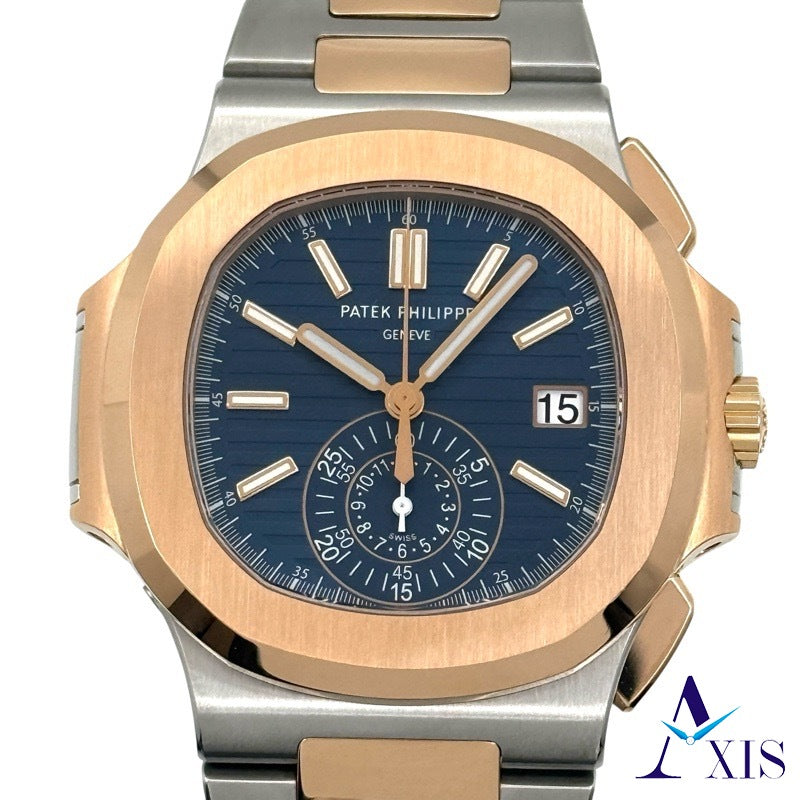 Patek Philippe 5980/1AR-0001 Nautilus Chronograph Warranty 2017
