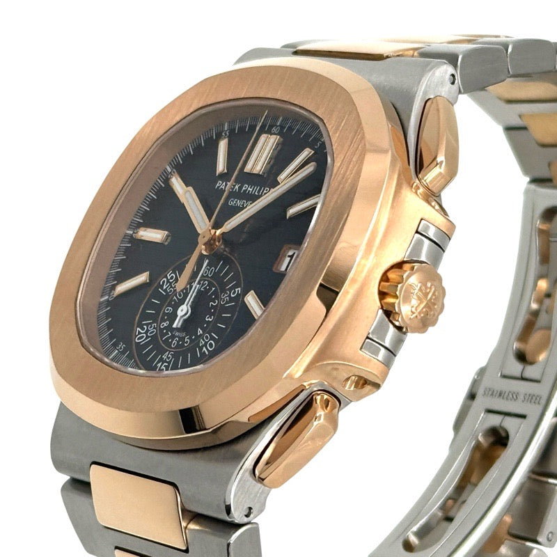 Patek Philippe 5980/1AR-0001 Nautilus Chronograph Warranty 2017