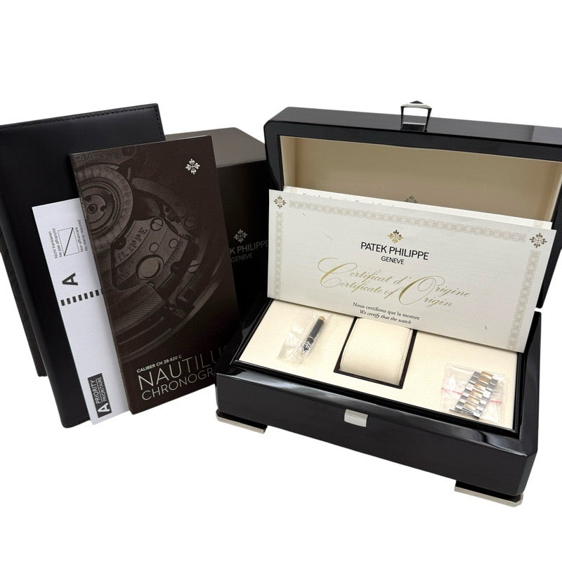 Patek Philippe 5980/1AR-0001 Nautilus Chronograph Warranty 2017