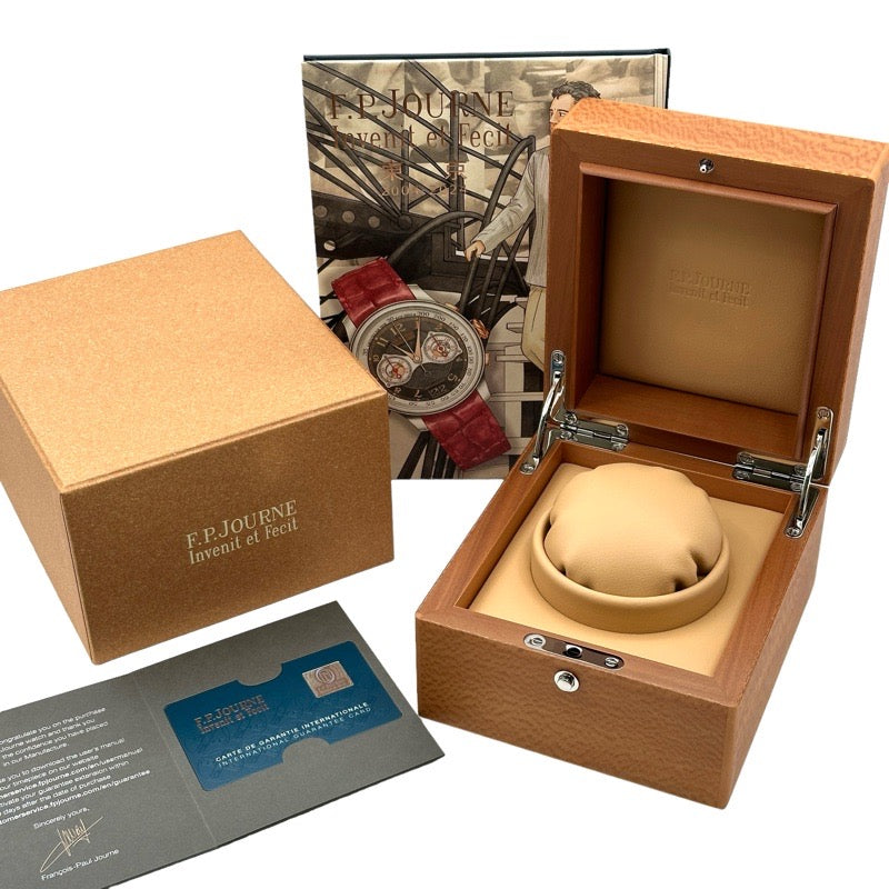【F.P. Journe フランソワ・ポール・ジュルヌ】 新品未使用 クロノメーター スヴラン ハバナ