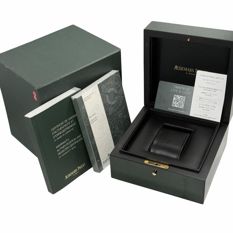 爱彼 (Audemars Piguet) 15350ST.OO.D002CR.01 千禧系列黑色不锈钢腕表