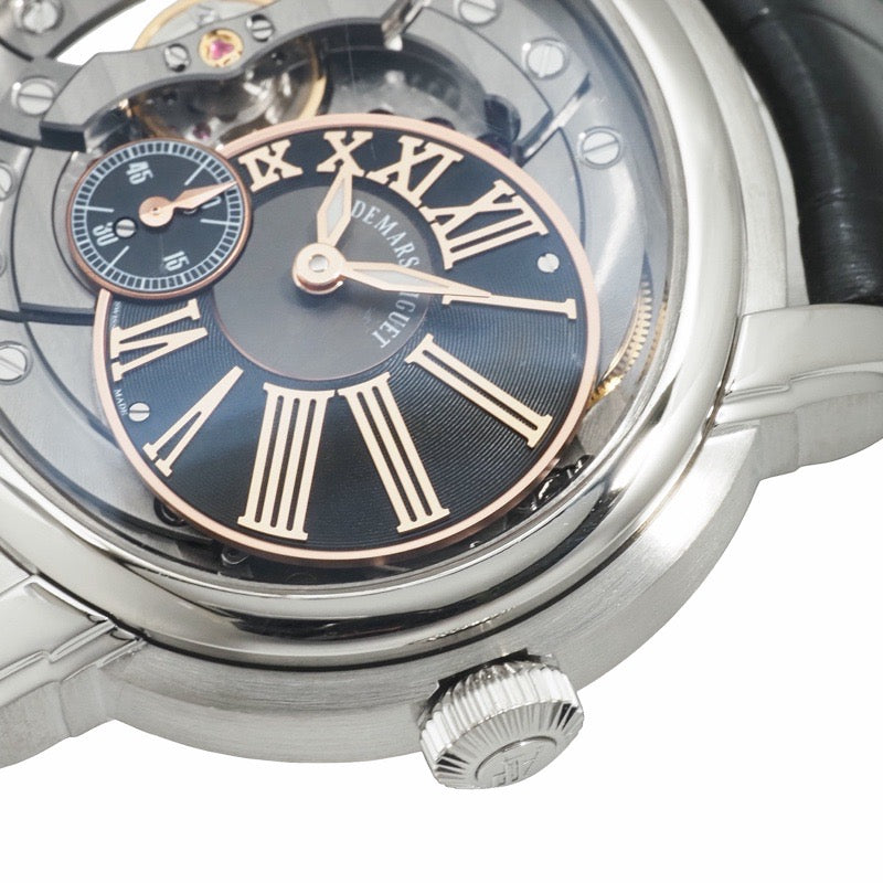 爱彼 (Audemars Piguet) 15350ST.OO.D002CR.01 千禧系列黑色不锈钢腕表