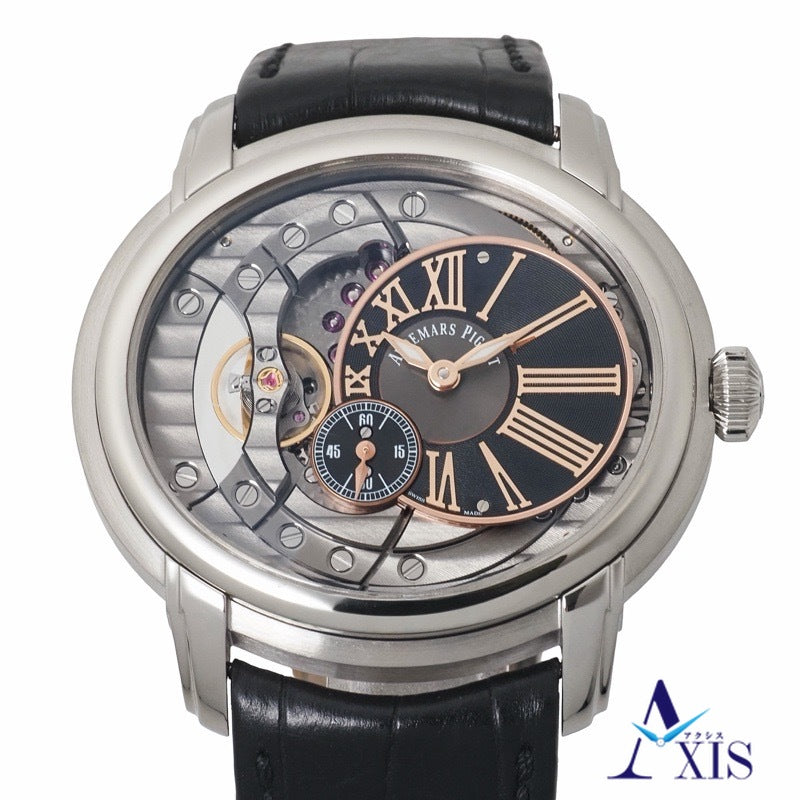 爱彼 (Audemars Piguet) 15350ST.OO.D002CR.01 千禧系列黑色不锈钢腕表