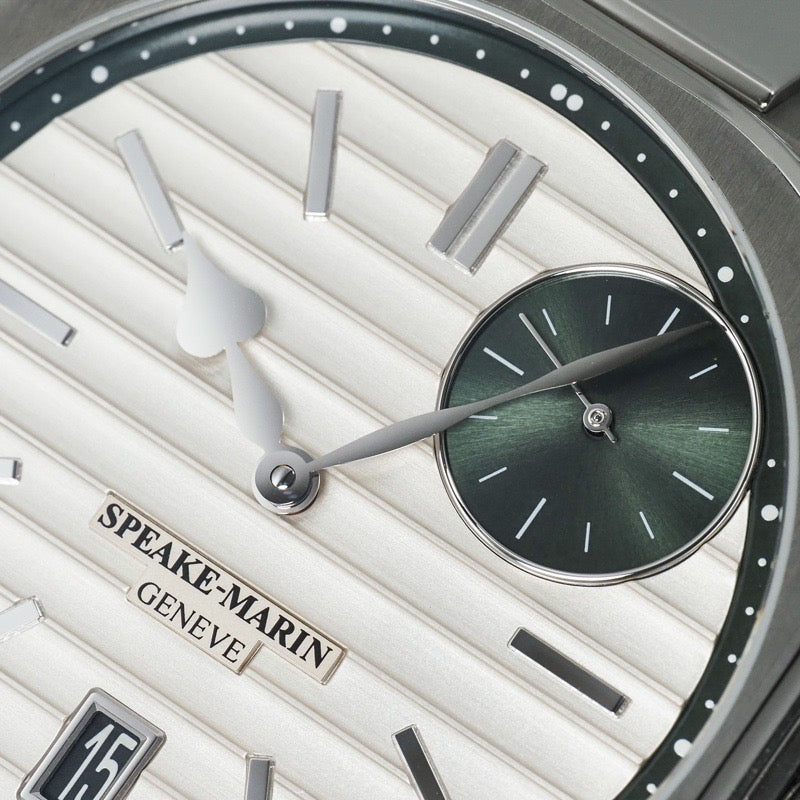 Speake-Marine 604018120 Ripples Dune Date Limited Edition of 60 Desert Sand Stainless Steel