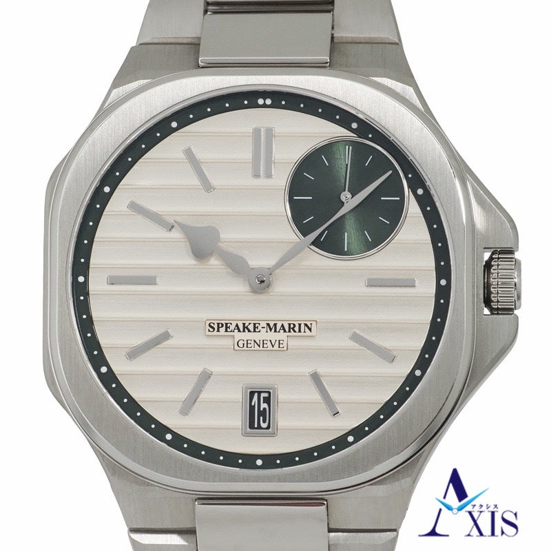 Speake-Marine 604018120 Ripples Dune Date Limited Edition of 60 Desert Sand Stainless Steel