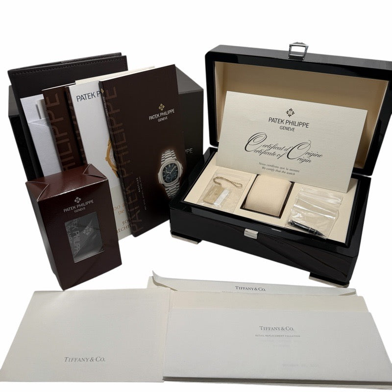 【ティファニーWネーム】パテックフィリップ 5712/1A-001 ノーチラス プチコンプリケーション ブルー ステンレス