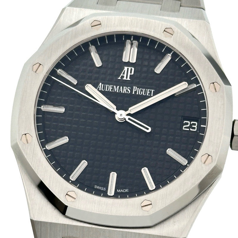 [Sale until October 10th! 】Audemars Piguet 15500ST.OO.1220ST.03 Royal Oak Black Dial 41mm