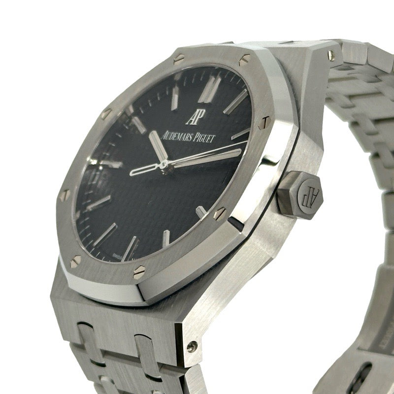 [Sale until October 10th! 】Audemars Piguet 15500ST.OO.1220ST.03 Royal Oak Black Dial 41mm