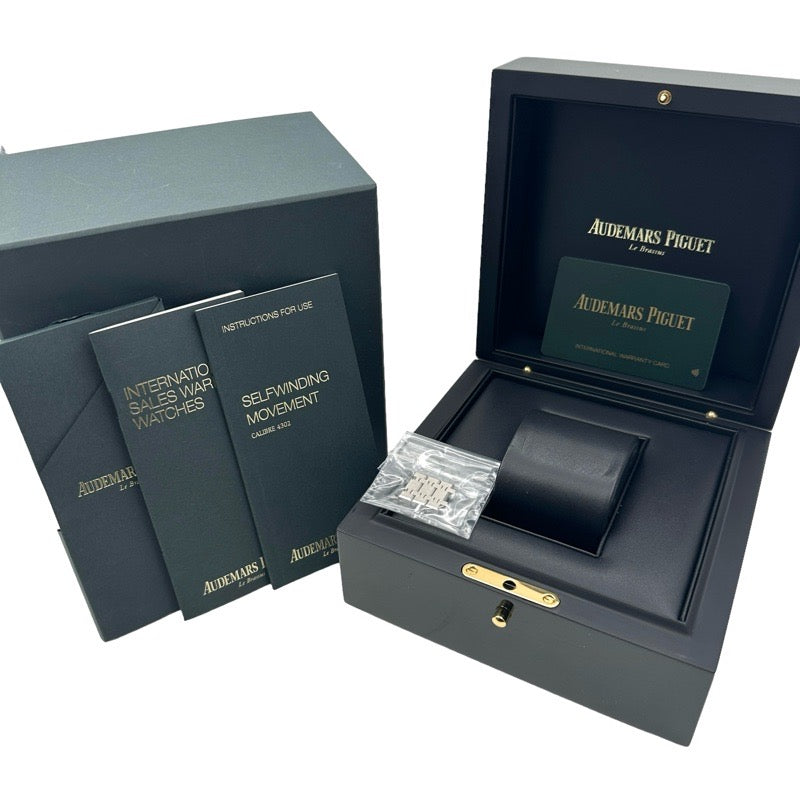 [Sale until October 10th! 】Audemars Piguet 15500ST.OO.1220ST.03 Royal Oak Black Dial 41mm