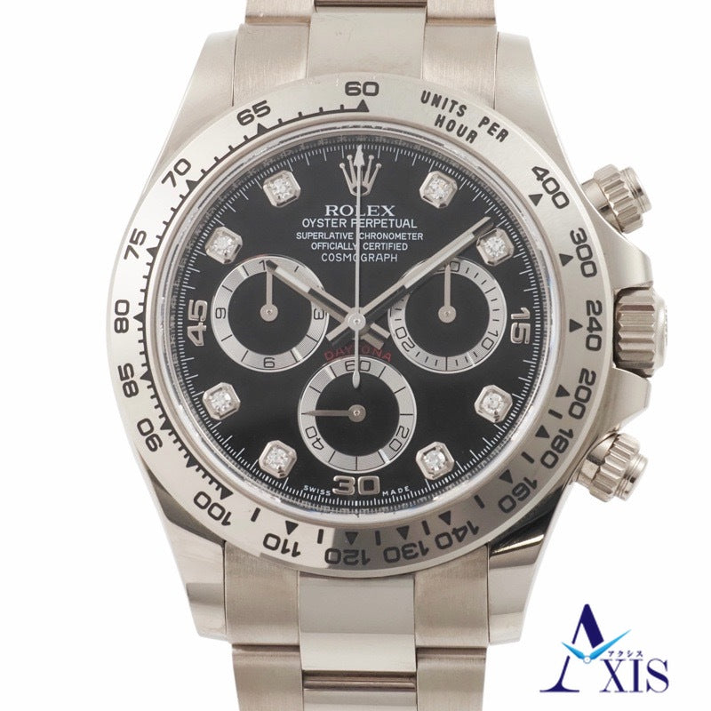 Rolex 116509G Daytona Warranty 2021 Black White Gold