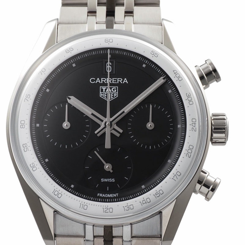 【全新未使用】TAG Heuer CBS221B.BA0045 黑色不锈钢腕表
