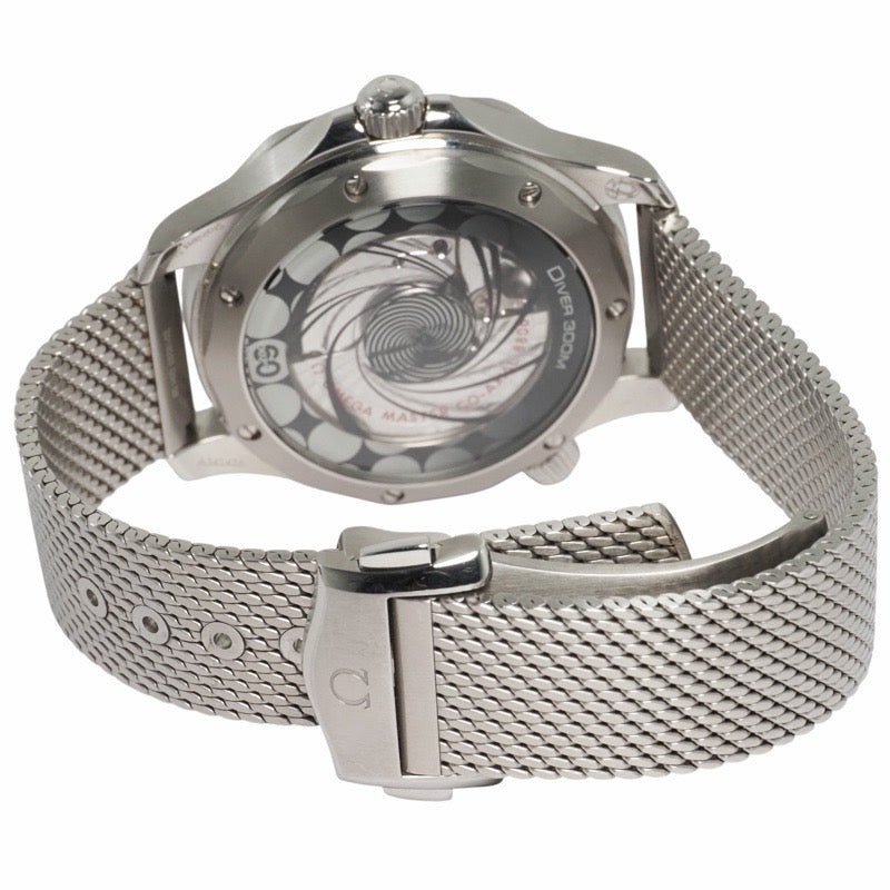 Omega 210.30.42.20.03.002 Seamaster Diver 300M Bond 60th Anniversary Model Blue Stainless Steel