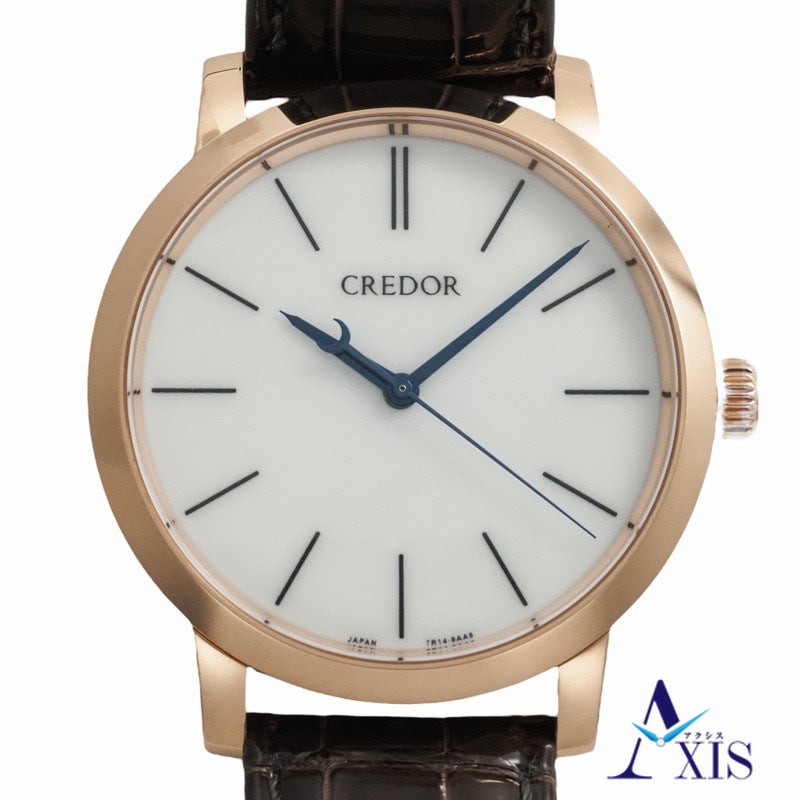 セイコー クレドール GBLT998 叡智 2 ( Eichi 2) ホワイト ピンクゴールド