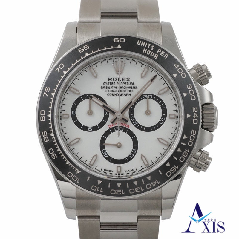 Rolex 126500LN Daytona Warranty 2025 White Stainless Steel