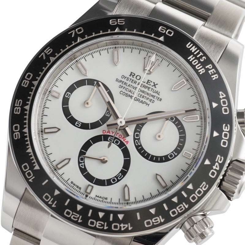Rolex 126500LN Daytona Warranty 2025 White Stainless Steel