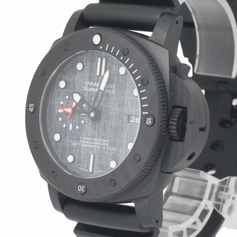 Panerai PAM1039 Submersible Lunar Rossa Limited Edition (1036 pieces) Black Carbon