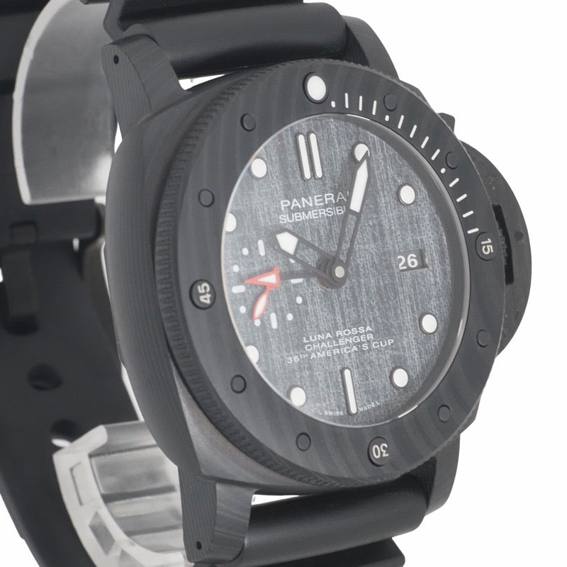 Panerai PAM1039 Submersible Lunar Rossa Limited Edition (1036 pieces) Black Carbon