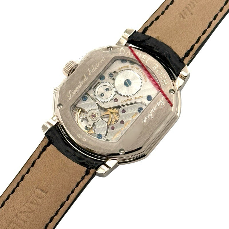 Daniel Roth 0357BCSL 2000 Anniversary Limited Edition of 50 Pieces Moon Phase Power Reserve Silver White Gold
