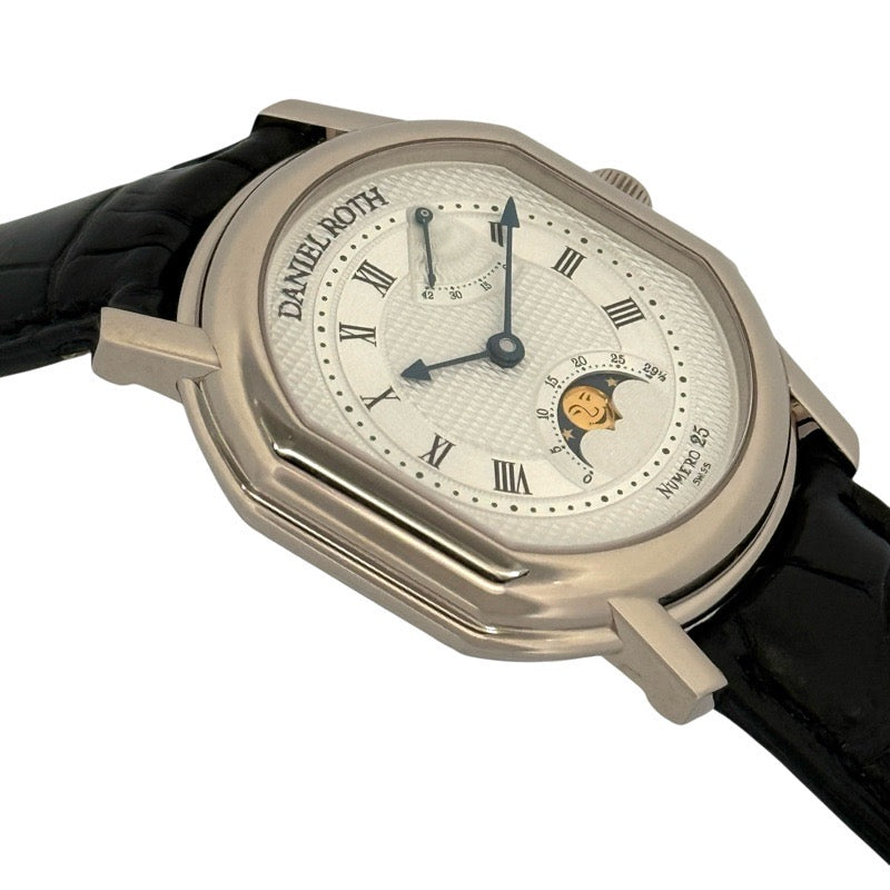 Daniel Roth 0357BCSL 2000 Anniversary Limited Edition of 50 Pieces Moon Phase Power Reserve Silver White Gold