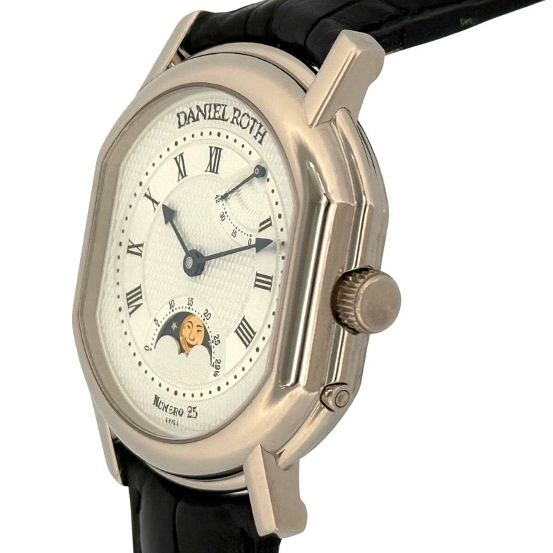 Daniel Roth 0357BCSL 2000 Anniversary Limited Edition of 50 Pieces Moon Phase Power Reserve Silver White Gold