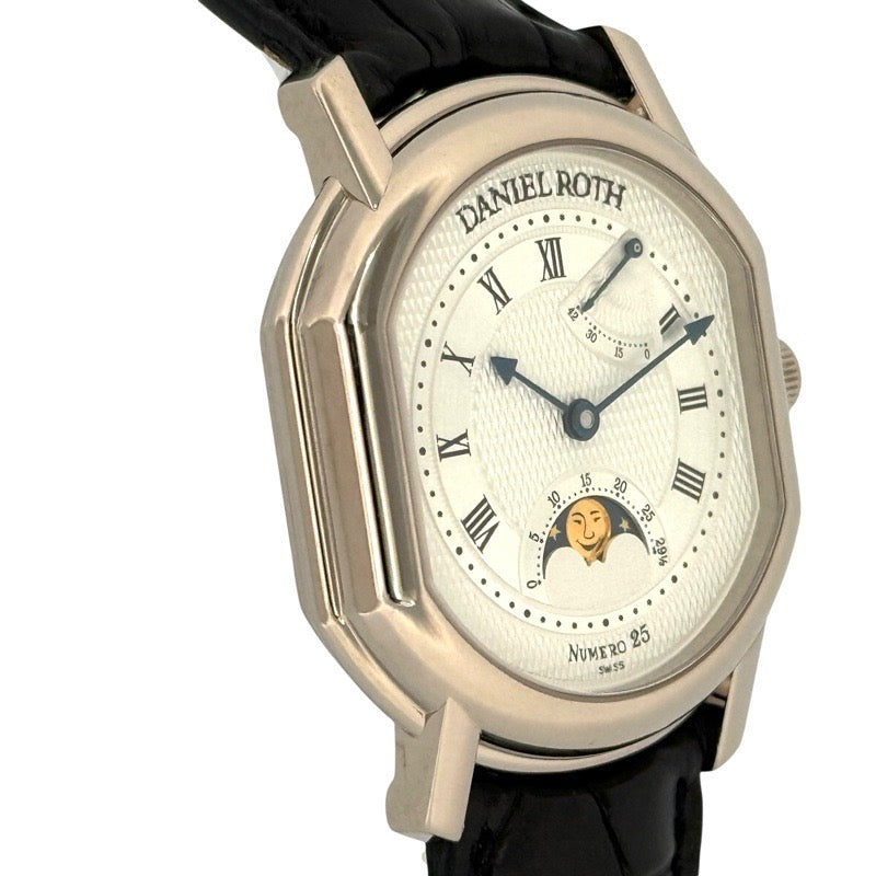 Daniel Roth 0357BCSL 2000 Anniversary Limited Edition of 50 Pieces Moon Phase Power Reserve Silver White Gold
