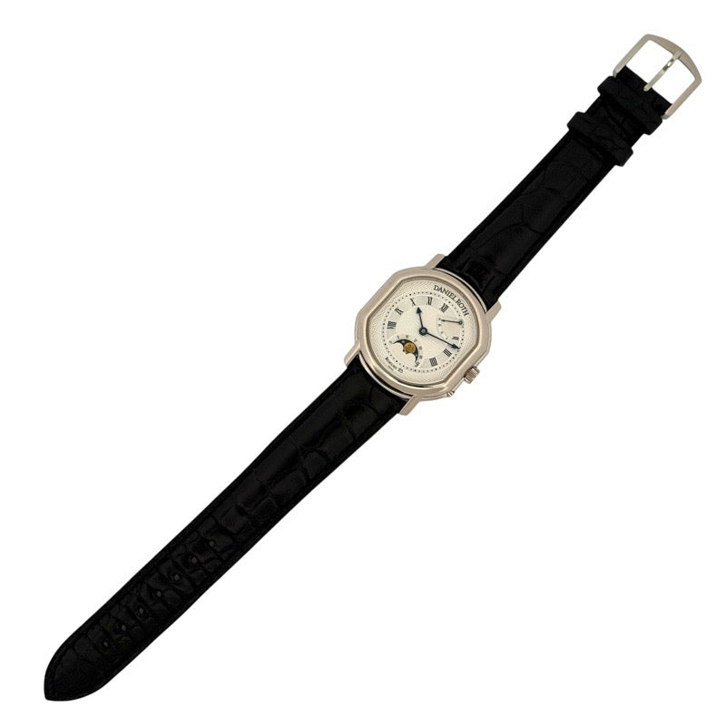 Daniel Roth 0357BCSL 2000 Anniversary Limited Edition of 50 Pieces Moon Phase Power Reserve Silver White Gold