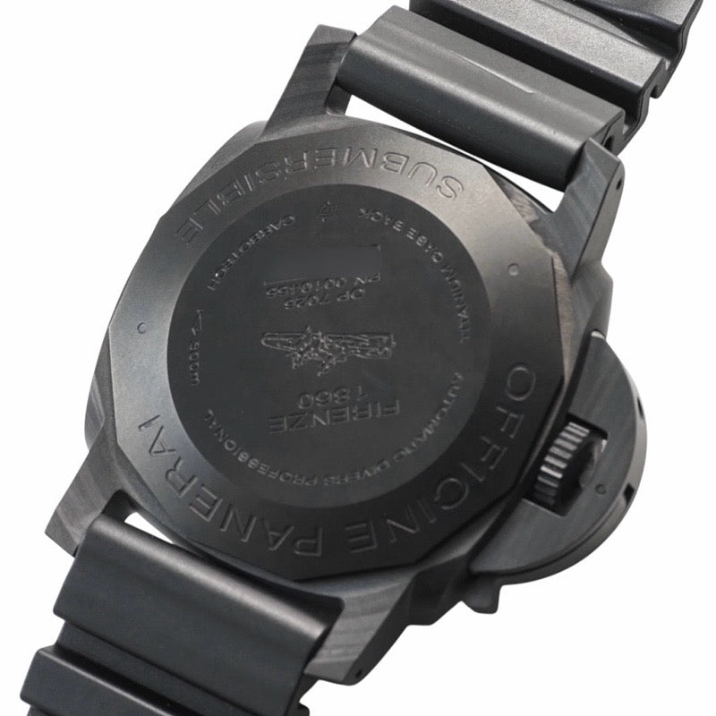 パネライ PAM00616 ルミノール 1950 サブマーシブル 3デイズ U刻印 ブラック カーボン