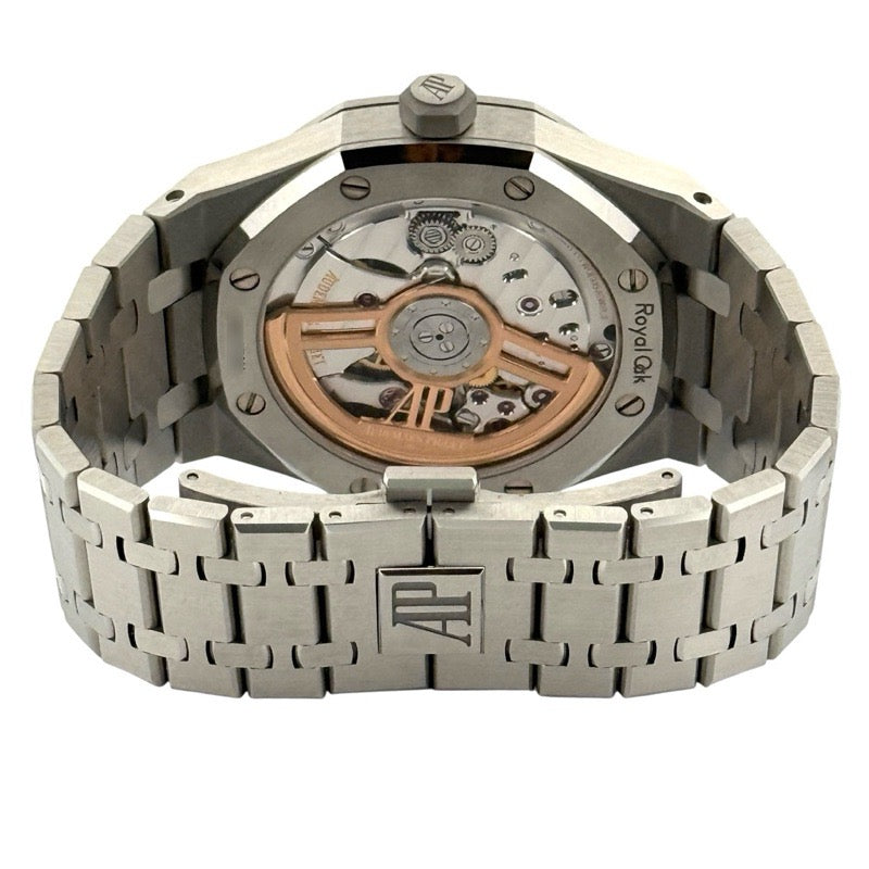Audemars Piguet 15510ST.OO.1320ST.06 Royal Oak with warranty card 2024, Night Blue, Stainless Steel