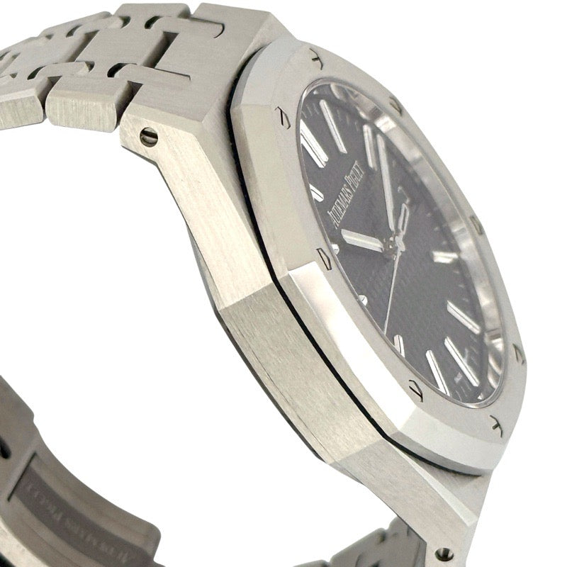 Audemars Piguet 15510ST.OO.1320ST.06 Royal Oak with warranty card 2024, Night Blue, Stainless Steel